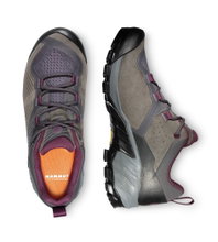 Mammut Wanderschuhe Sapuen Low GTX (Veloursleder, wasserdicht) titaniumgrau Damen